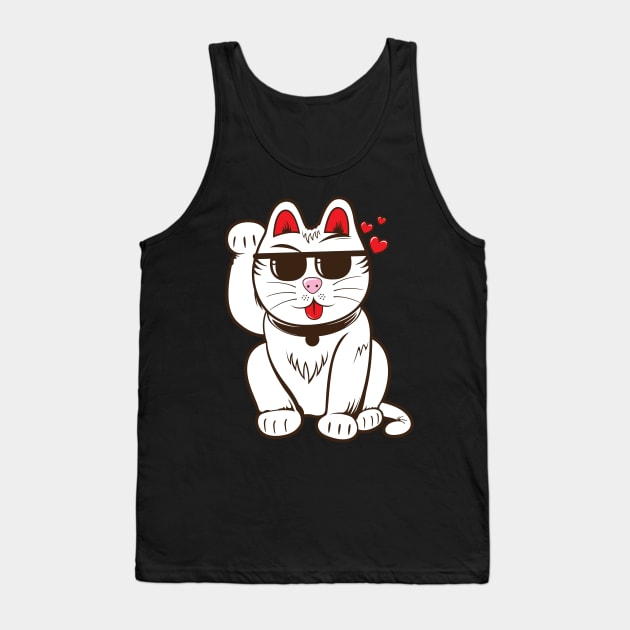 PlayCat Tank Top by ginanperdana